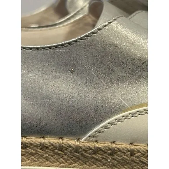 Tod's Gomma Rafia TV Francesina Pelle Two Tone Slip On Flats Women's 9 (39.5) - Picture 7 of 10